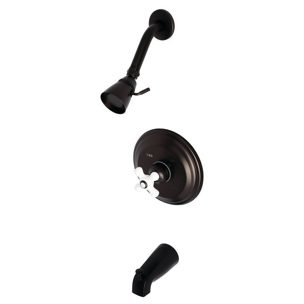 Kingston Brass KB3635PXT Tub and Shower Trim Only, Oil Rubbed Bronze - BNGBath