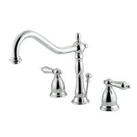 Thumbnail for Kingston Brass KS1991AL 8 in. Widespread Bathroom Faucet, Polished Chrome - BNGBath