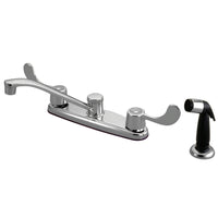 Thumbnail for Kingston Brass KB292 Magellan 8-Inch Centerset Kitchen Faucet, Polished Chrome - BNGBath