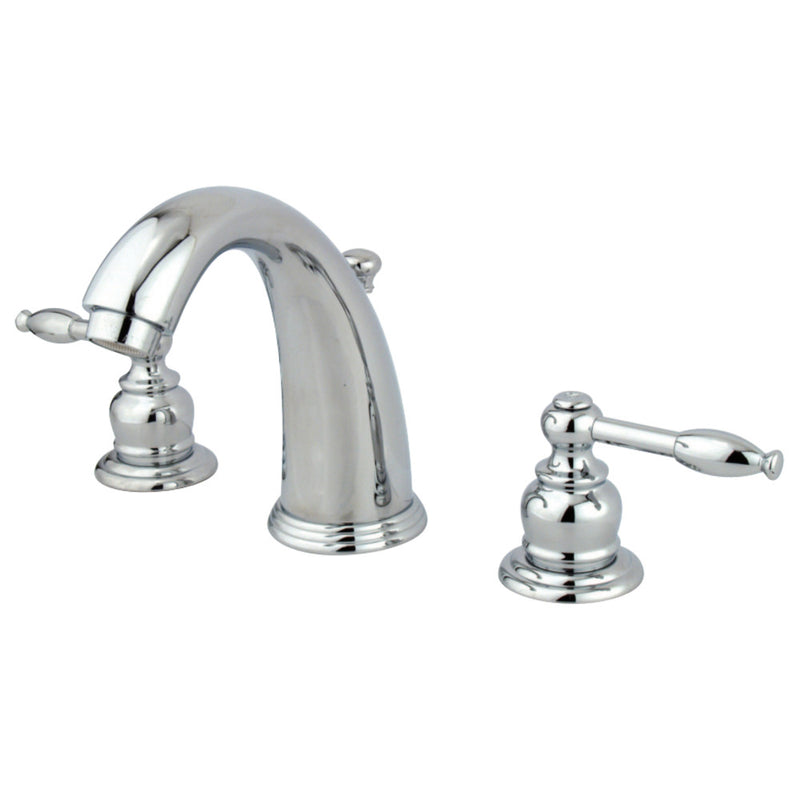 Kingston Brass GKB981KL Widespread Bathroom Faucet, Polished Chrome - BNGBath