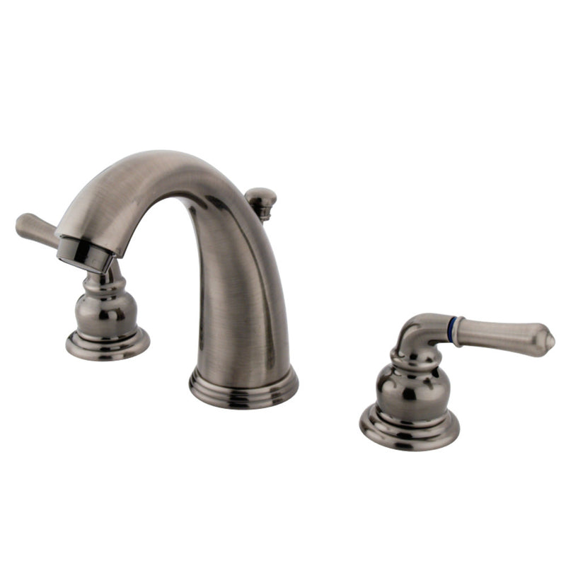 Kingston Brass GKB983 Widespread Bathroom Faucet, Black Stainless - BNGBath