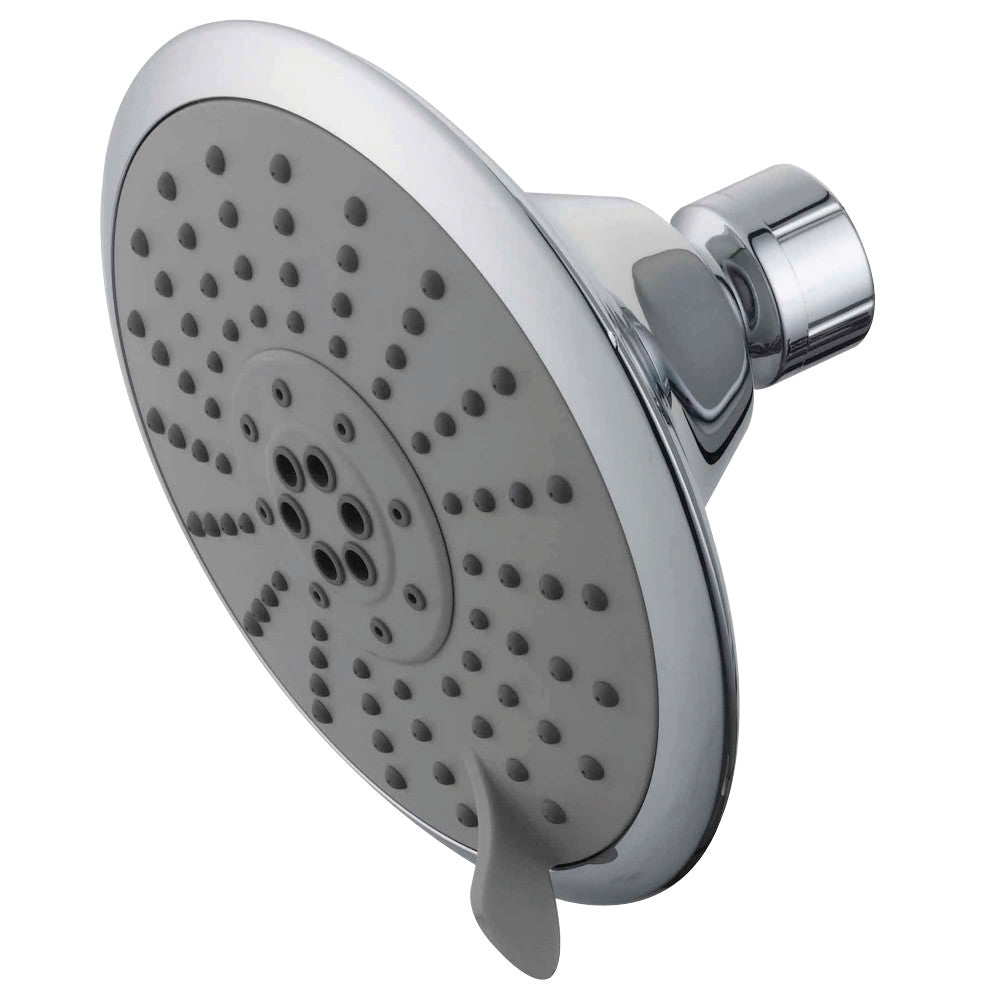 Kingston Brass KX251 Showerscape 5-Inch 5-Function Shower Head, Polished Chrome - BNGBath