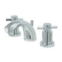 Thumbnail for Kingston Brass KS2951DX Mini-Widespread Bathroom Faucet, Polished Chrome - BNGBath