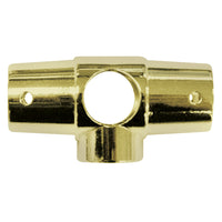 Thumbnail for Kingston Brass CCRCB2 Vintage Shower Ring Connector 5 Holes, Polished Brass - BNGBath