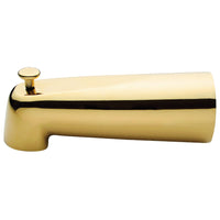 Thumbnail for Kingston Brass K1089A2 7-Inch Diverter Tub Spout, Polished Brass - BNGBath