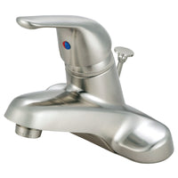 Thumbnail for Kingston Brass GKB548B Single-Handle 4 in. Centerset Bathroom Faucet, Brushed Nickel - BNGBath