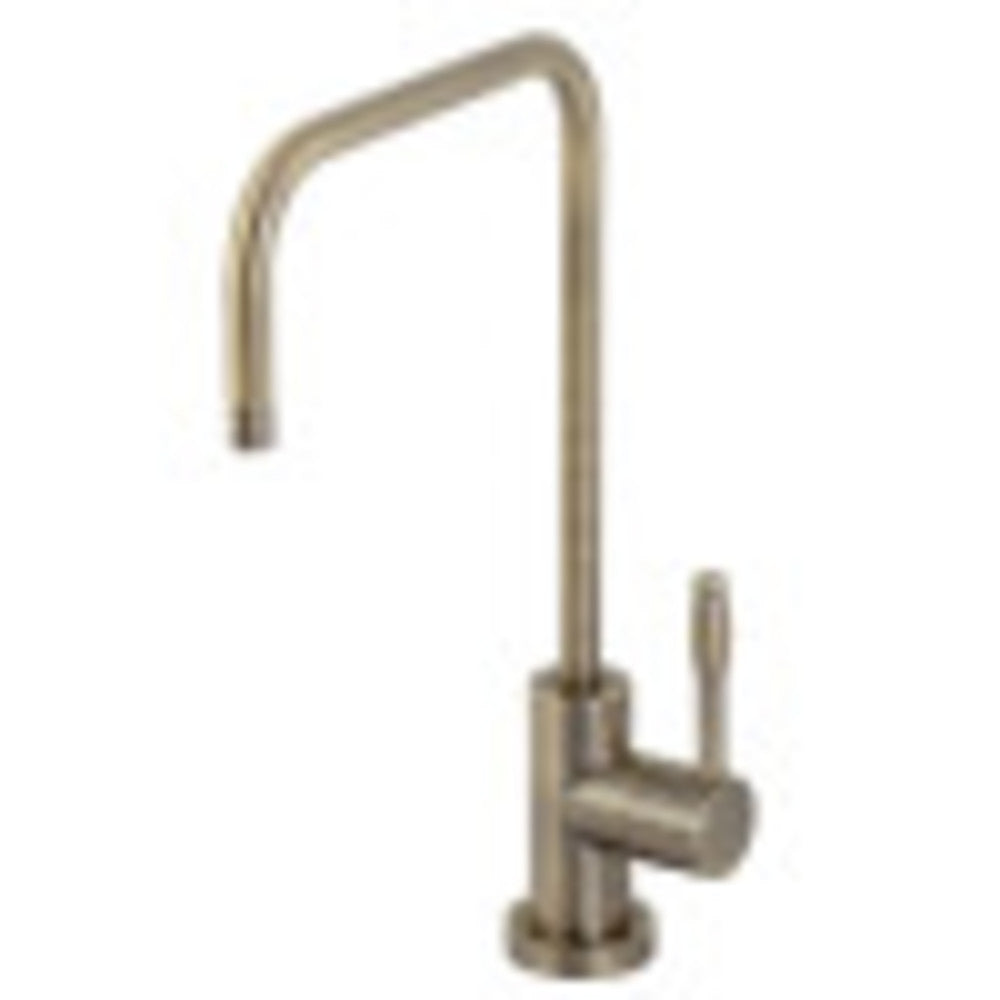 Kingston Brass KS6193NKL Nustudio Single-Handle Cold Water Filtration Faucet, Antique Brass - BNGBath