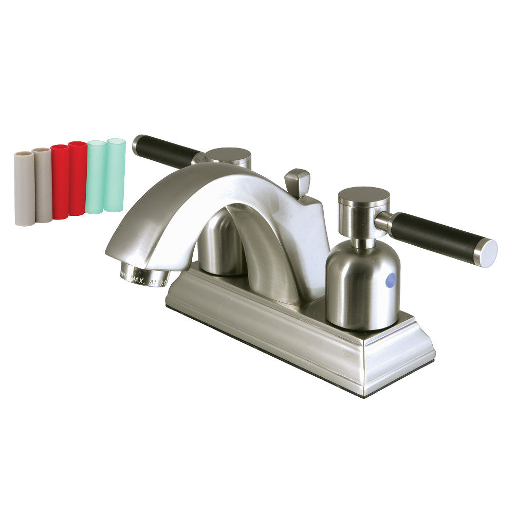 Fauceture FSC4648DKL 4 in. Centerset Bathroom Faucet, Brushed Nickel - BNGBath