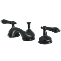 Thumbnail for Kingston Brass KS1165PKL Duchess Widespread Bathroom Faucet with Brass Pop-Up, Oil Rubbed Bronze - BNGBath