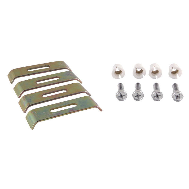 Kingston Brass KUHDWR4 4-Pieces Undermount Clip for Stainless Steel Sink - BNGBath