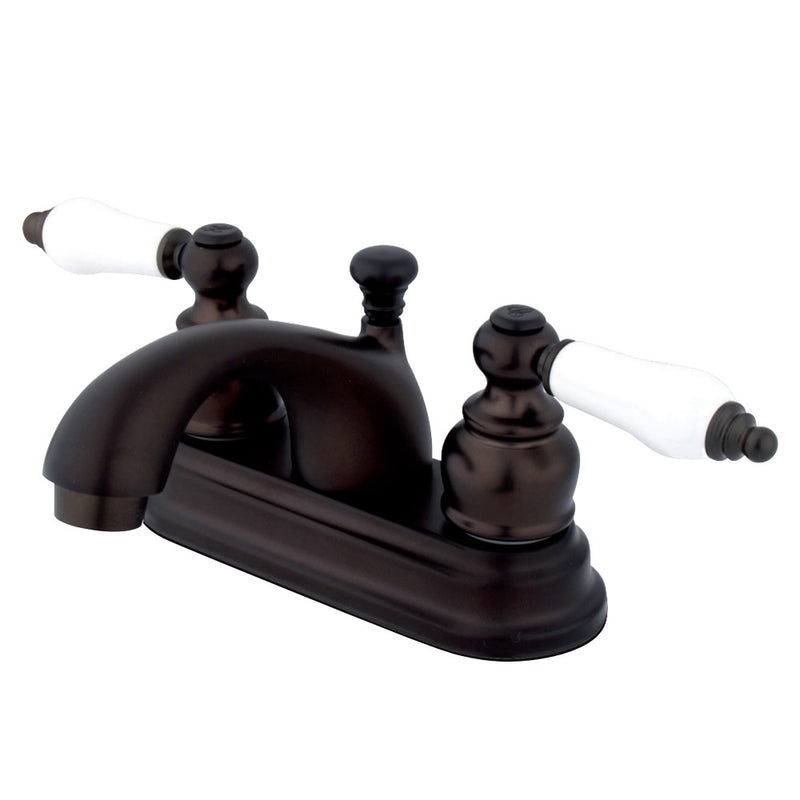 Kingston Brass KB2605PL 4 in. Centerset Bathroom Faucet, Oil Rubbed Bronze - BNGBath