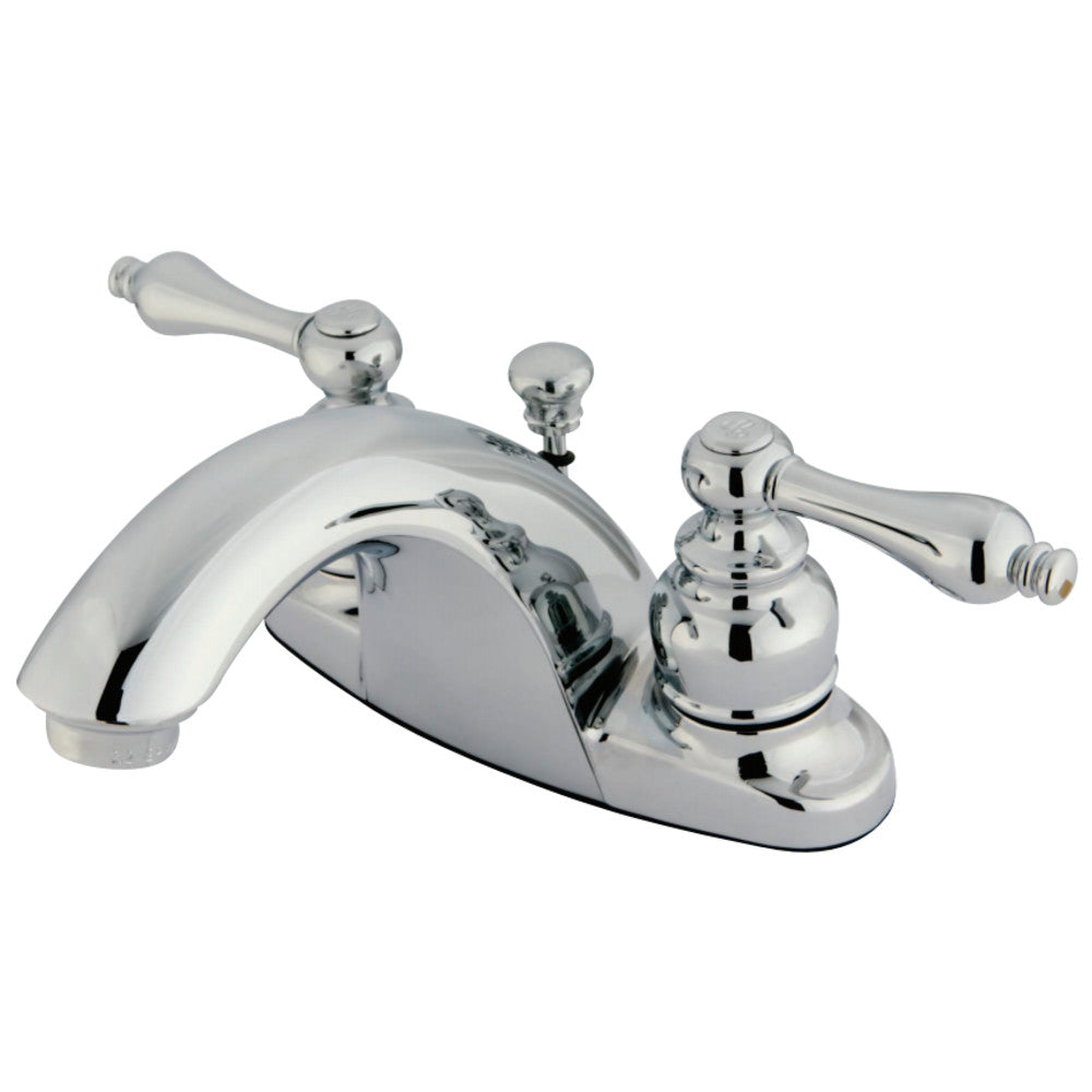 Kingston Brass KB7641AL 4 in. Centerset Bathroom Faucet, Polished Chrome - BNGBath