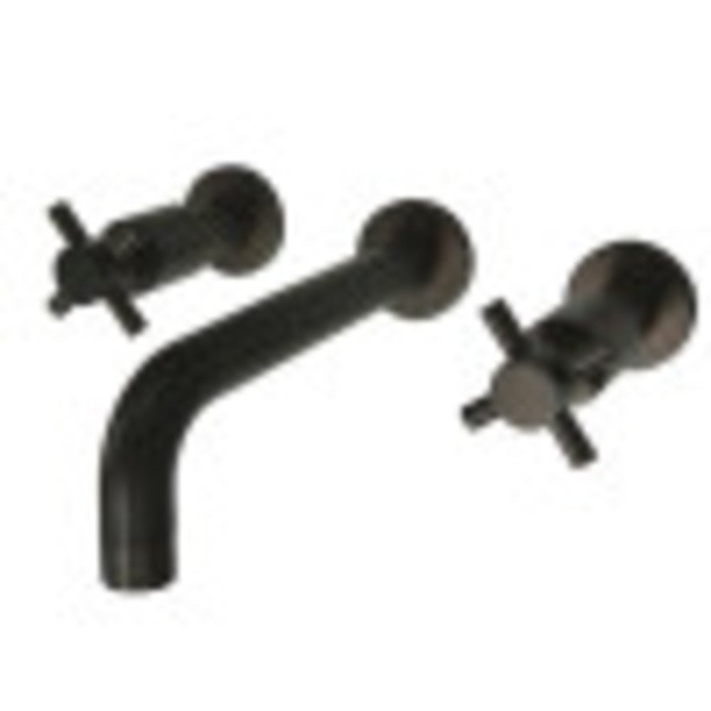 Kingston Brass KS8125DX Concord 2-Handle Wall Mount Bathroom Faucet, Oil Rubbed Bronze - BNGBath