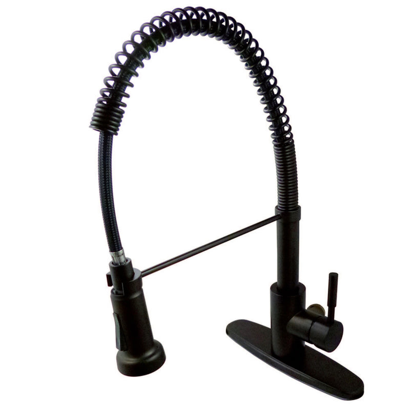 Gourmetier GSY8885DL Concord Single-Handle Pre-Rinse Kitchen Faucet, Oil Rubbed Bronze - BNGBath