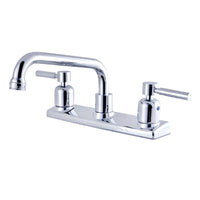Thumbnail for Kingston Brass FB2131DL Concord 8-Inch Centerset Kitchen Faucet, Polished Chrome - BNGBath