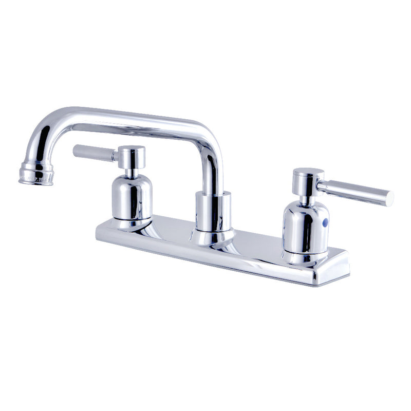 Kingston Brass FB2131DL Concord 8-Inch Centerset Kitchen Faucet, Polished Chrome - BNGBath
