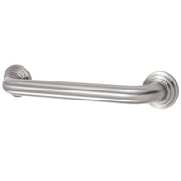 Thumbnail for Kingston Brass DR214128 Milano 12-Inch Decorative 1-1/4-Inch OD Grab Bar, Brushed Nickel - BNGBath