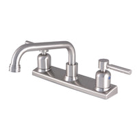 Thumbnail for Kingston Brass FB2138DL Concord 8-Inch Centerset Kitchen Faucet, Brushed Nickel - BNGBath