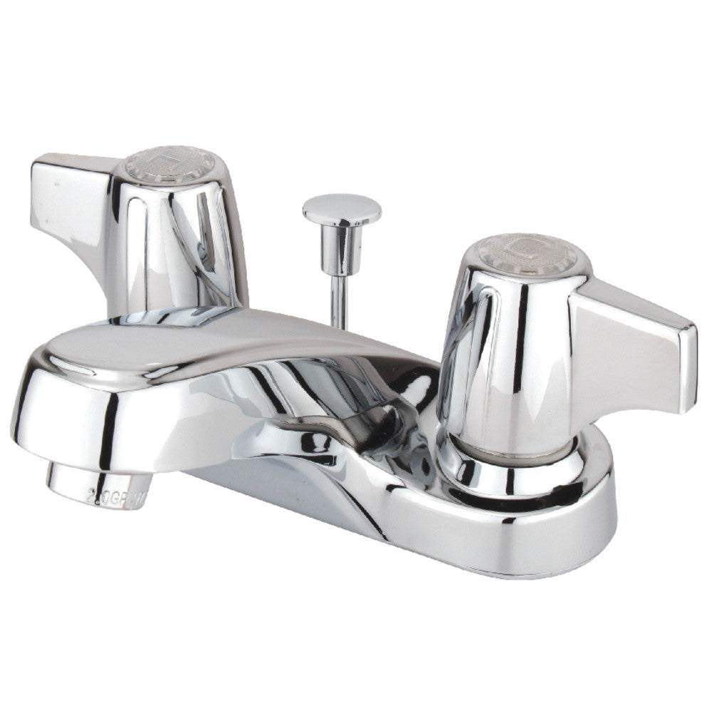 Kingston Brass KB160 4 in. Centerset Bathroom Faucet, Polished Chrome - BNGBath