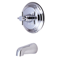 Thumbnail for Kingston Brass KB2631DXTO Concord Tub Only, Polished Chrome - BNGBath