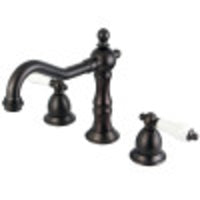 Thumbnail for Kingston Brass CC55L5 8 to 16 in. Widespread Bathroom Faucet, Oil Rubbed Bronze - BNGBath