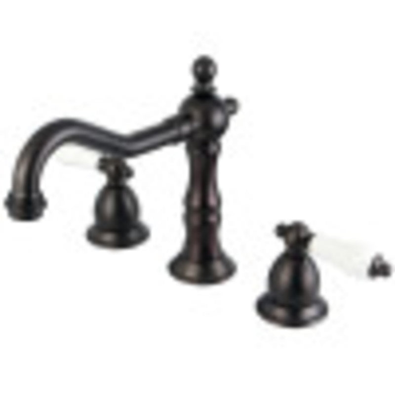 Kingston Brass CC55L5 8 to 16 in. Widespread Bathroom Faucet, Oil Rubbed Bronze - BNGBath