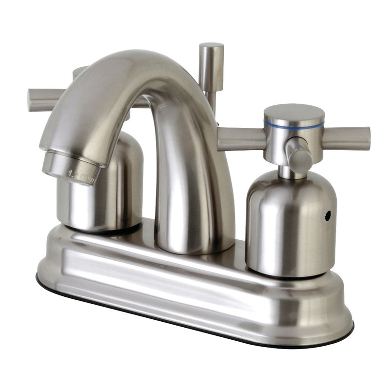 Kingston Brass FB5618DX 4 in. Centerset Bathroom Faucet, Brushed Nickel - BNGBath