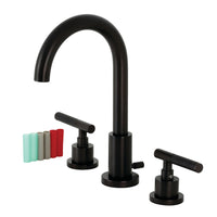 Thumbnail for Fauceture FSC8925CKL Kaiser Widespread Bathroom Faucet with Brass Pop-Up, Oil Rubbed Bronze - BNGBath