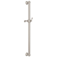 Thumbnail for ROHL 36 Inch Decorative Grab Bar with Lever Handle Slider - BNGBath