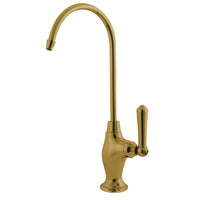 Thumbnail for Kingston Brass KS3192NML Magellan Single Handle Water Filtration Faucet, Polished Brass - BNGBath