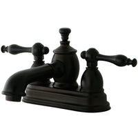 Thumbnail for Kingston Brass KS7005NL 4 in. Centerset Bathroom Faucet, Oil Rubbed Bronze - BNGBath