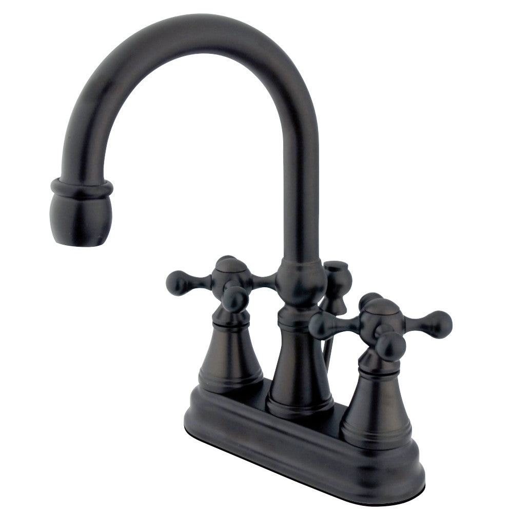 Kingston Brass KS2615KX 4 in. Centerset Bathroom Faucet, Oil Rubbed Bronze - BNGBath