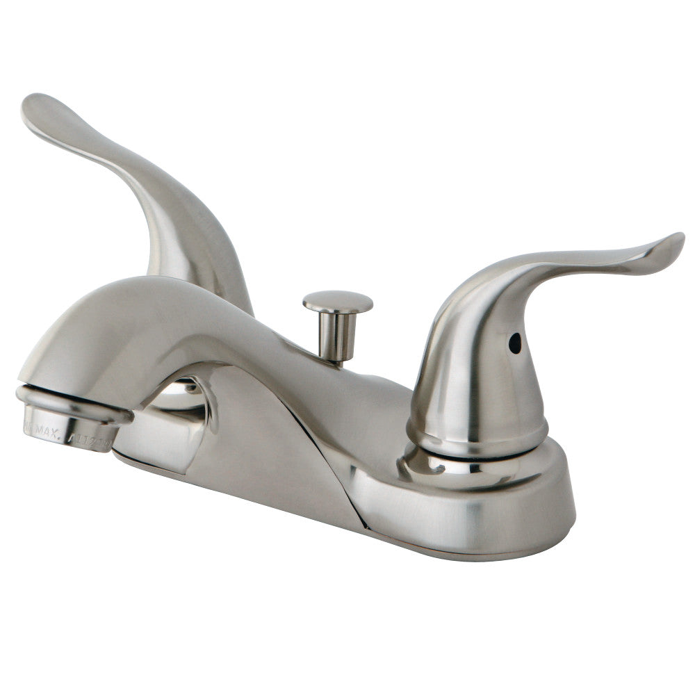 Kingston Brass FB5628YL 4 in. Centerset Bathroom Faucet, Brushed Nickel - BNGBath