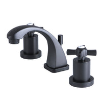 Thumbnail for Kingston Brass KS4940ZX 8 in. Widespread Bathroom Faucet, Matte Black - BNGBath