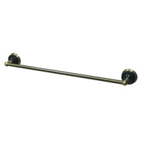 Thumbnail for Kingston Brass BA9111AB Water Onyx 24 in. Towel Bar, Antique Brass - BNGBath