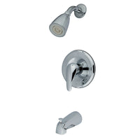 Thumbnail for Kingston Brass KB1631LL Tub and Shower Faucet, Polished Chrome - BNGBath
