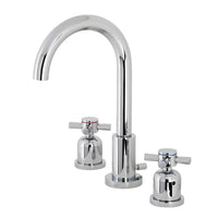 Thumbnail for Fauceture FSC8921DX Concord Widespread Bathroom Faucet, Polished Chrome - BNGBath
