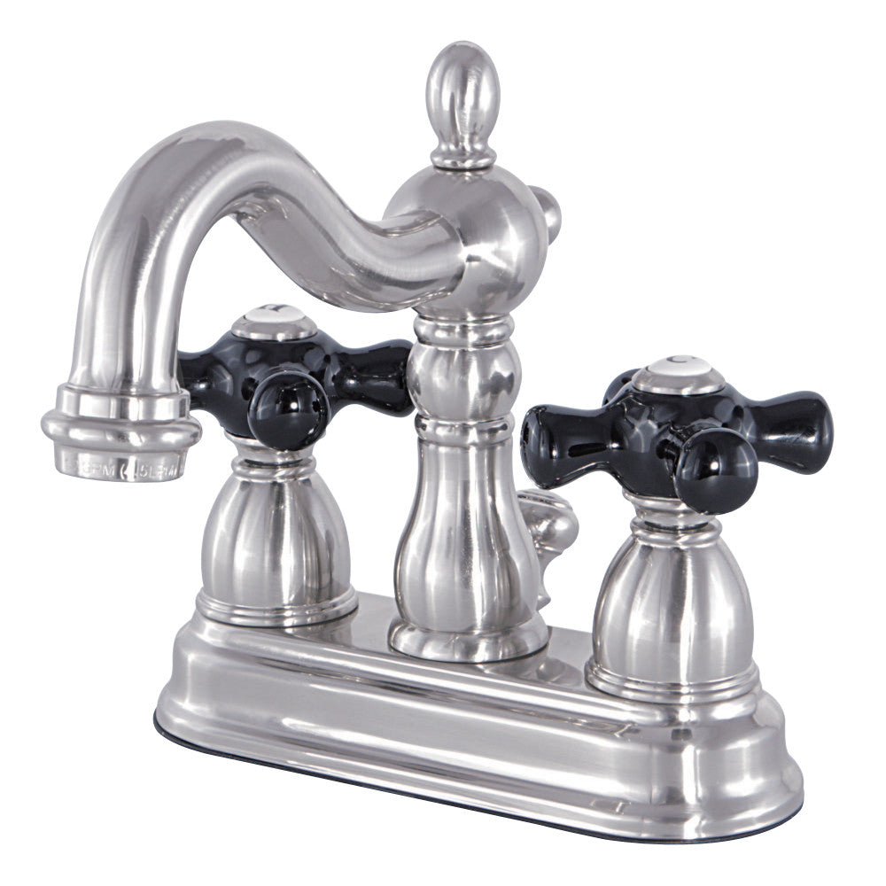 Kingston Brass KB1601PKX 4 in. Centerset Bathroom Faucet, Polished Chrome - BNGBath