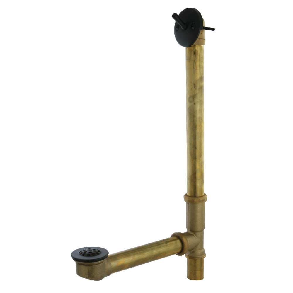 Kingston Brass DTL1165 16" Trip Lever Waste and Overflow Drain, Oil Rubbed Bronze - BNGBath