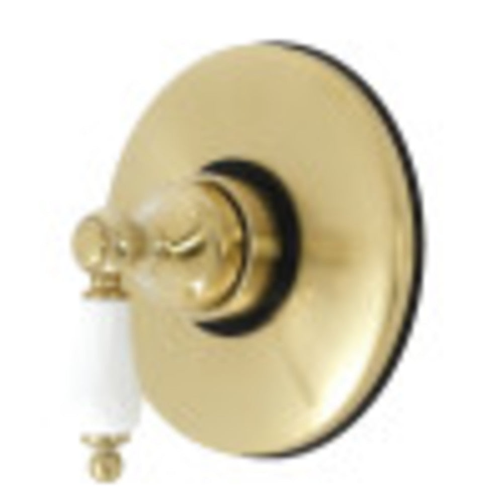 Kingston Brass KB3007PL Vintage Volume Control with Lever Handle, Brushed Brass - BNGBath