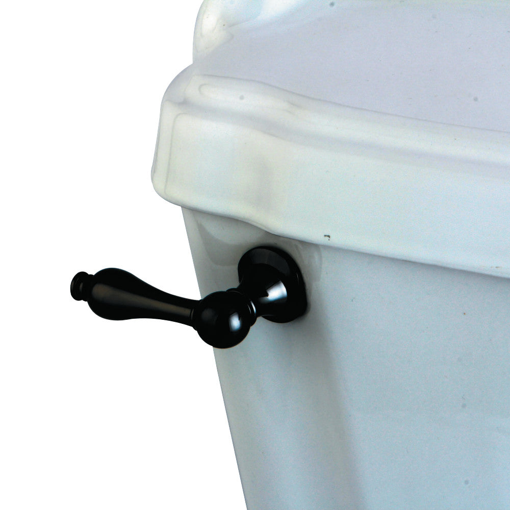 Kingston Brass NKTAL Water Onyx Toilet Tank Lever, Black Stainless Steel - BNGBath