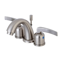 Thumbnail for Kingston Brass KB8918EFL Centurion Widespread Bathroom Faucet, Brushed Nickel - BNGBath