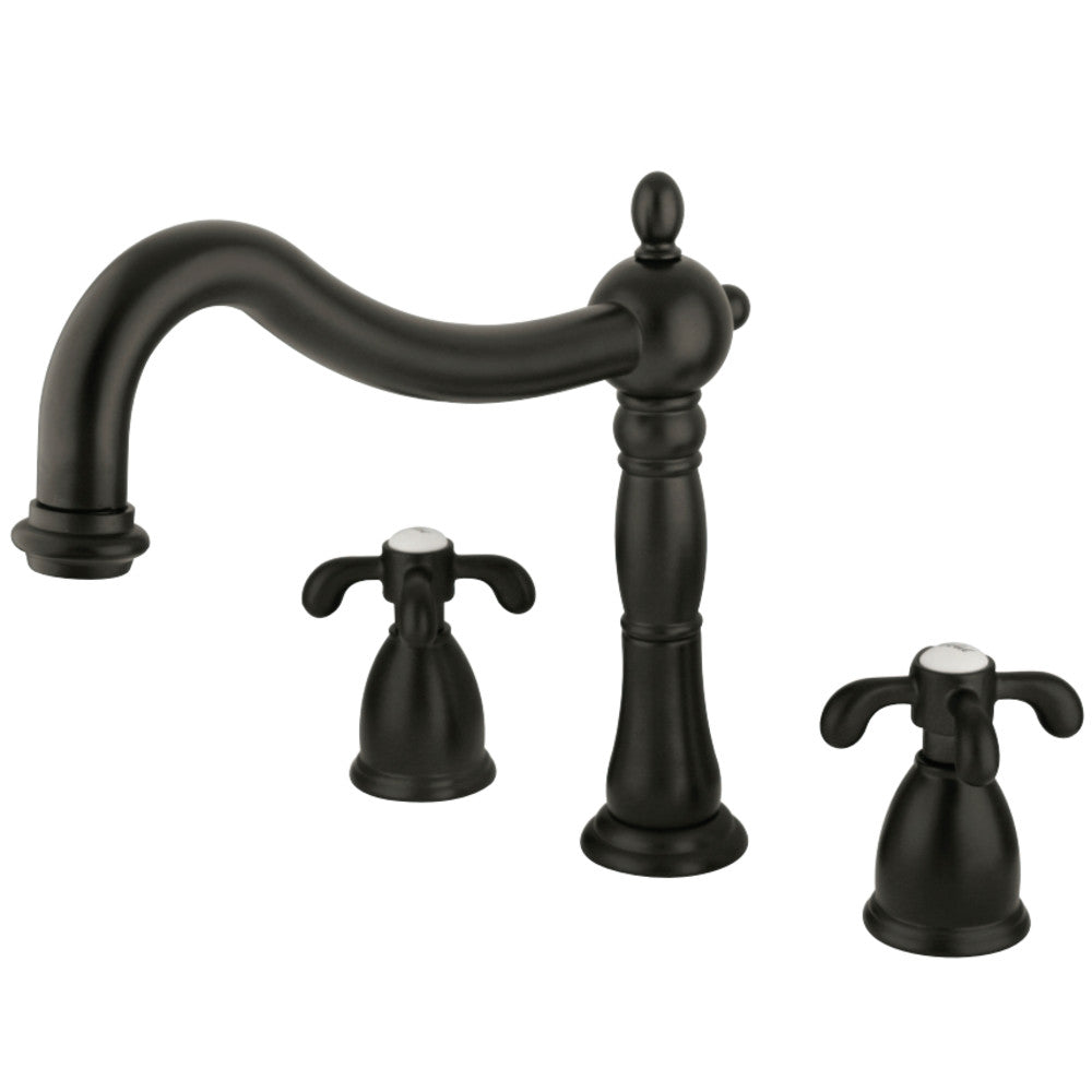 Kingston Brass KS1345TX French Country Roman Tub Faucet, Oil Rubbed Bronze - BNGBath