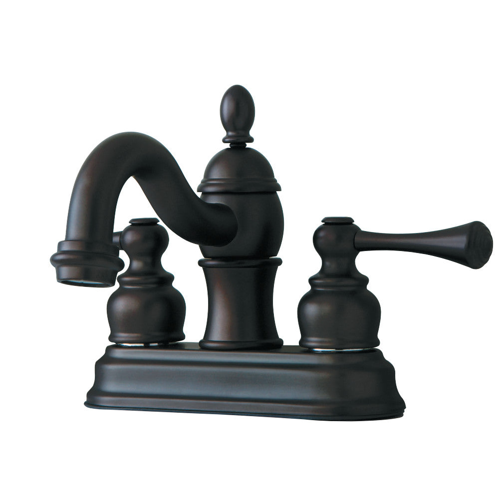 Kingston Brass KB3905BL 4 in. Centerset Bathroom Faucet, Oil Rubbed Bronze - BNGBath