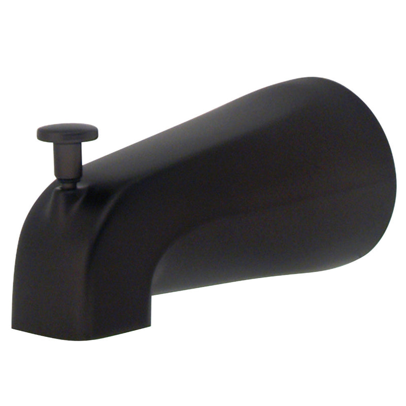 Kingston Brass K189A5 5-1/4 Inch Zinc Tub Spout with Diverter, Oil Rubbed Bronze - BNGBath