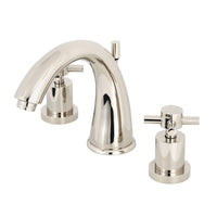 Thumbnail for Kingston Brass KS2966DX 8 in. Widespread Bathroom Faucet, Polished Nickel - BNGBath