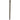 Kingston Brass CB38308 30 in. Bullnose Bathroom Supply Line, Brushed Nickel - BNGBath