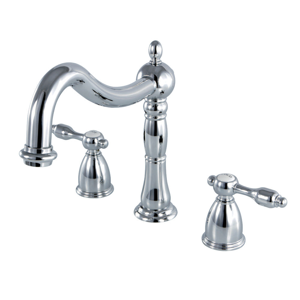 Kingston Brass KS1341TAL Tudor Roman Tub Faucet, Polished Chrome - BNGBath