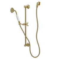 Thumbnail for Kingston Brass KAK3527W7 Made To Match Hand Shower Combo with Slide Bar, Brushed Brass - BNGBath