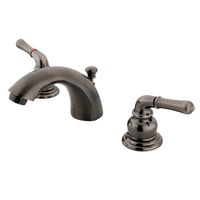 Thumbnail for Kingston Brass GKB953 Mini-Widespread Bathroom Faucet, Black Stainless - BNGBath
